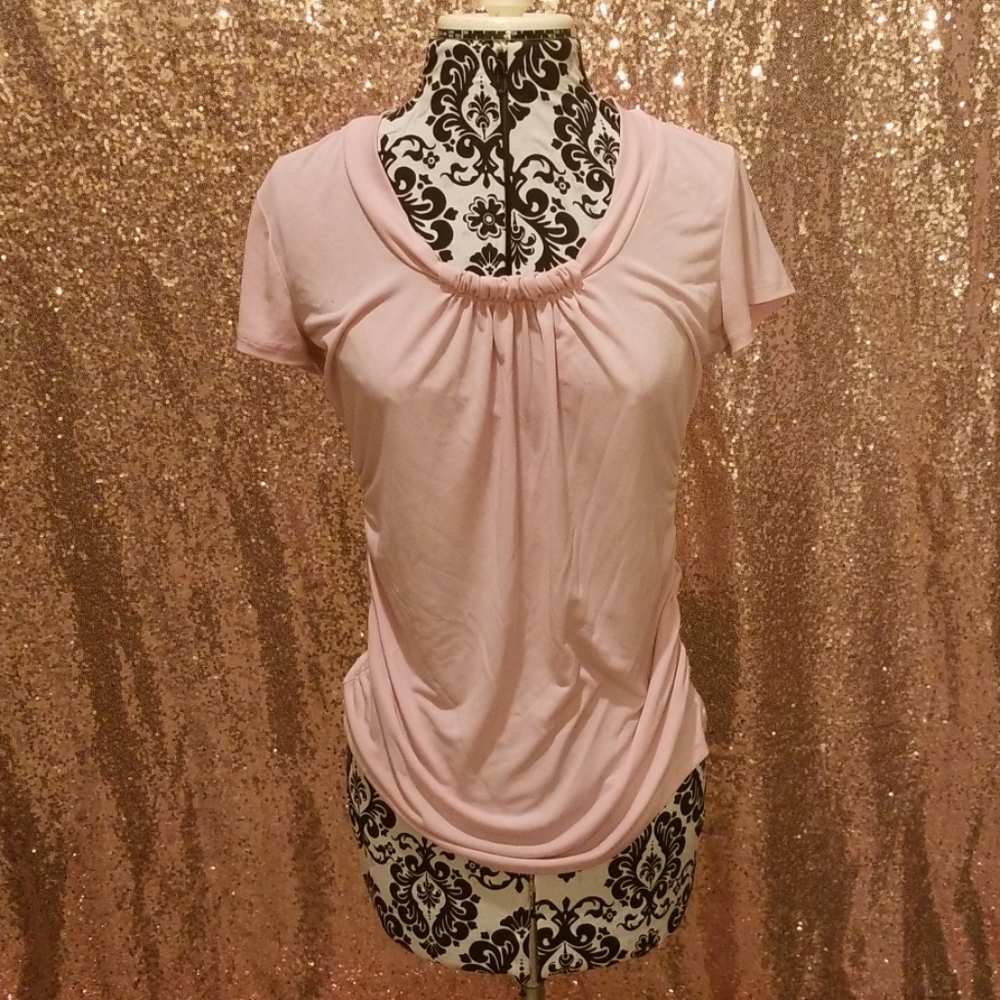 Baby pink womans shirt